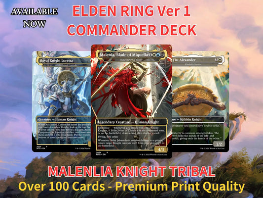 Elden Ring Commander – Sidar Jabari of Zhalfir | Full Proxy MTG EDH  | Mystic MTG Custom Cards